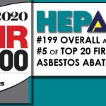 EXCITING NEWS! HEPACO RANKS #199 ON ENR's TOP 600 LIST!