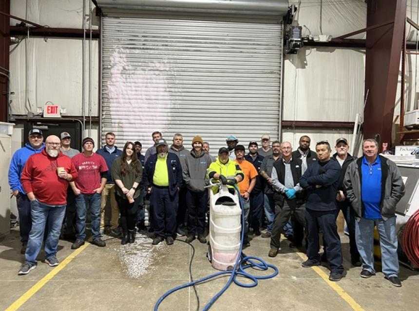 Technology Spotlight: Foam Cleaning Application by the Momar Corporation